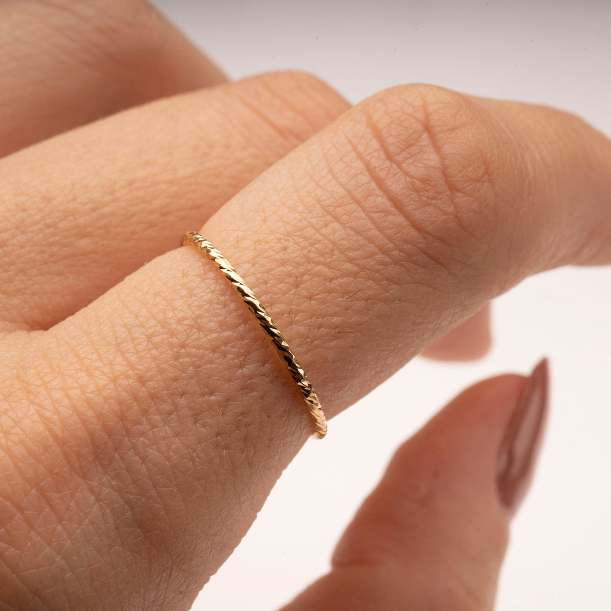 Sparkle Stacking Ring